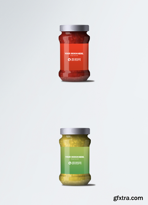 bottle packaging mockup