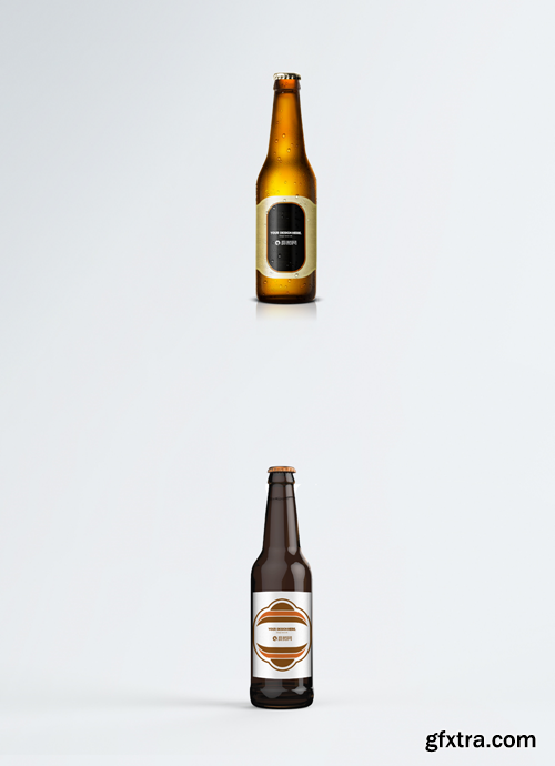 bottle packaging mockup