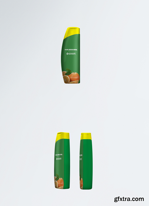 bottle packaging mockup