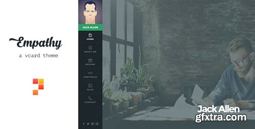 ThemeForest - Empathy v1.4.2 - A vCard WordPress Theme - 12248701