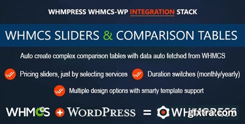 CodeCanyon - WHMCS Pricing Sliders and Comparison Tables v4.5.3-revision.2 - WHMpress Addon - 14949513