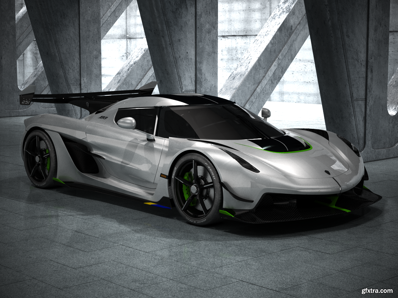 Машина koenigsegg jesko