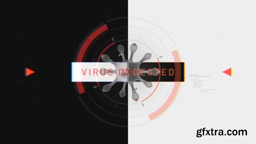 Videohive Virus Glitch Intro 26342082