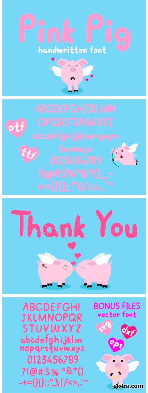 Pink Pig Font