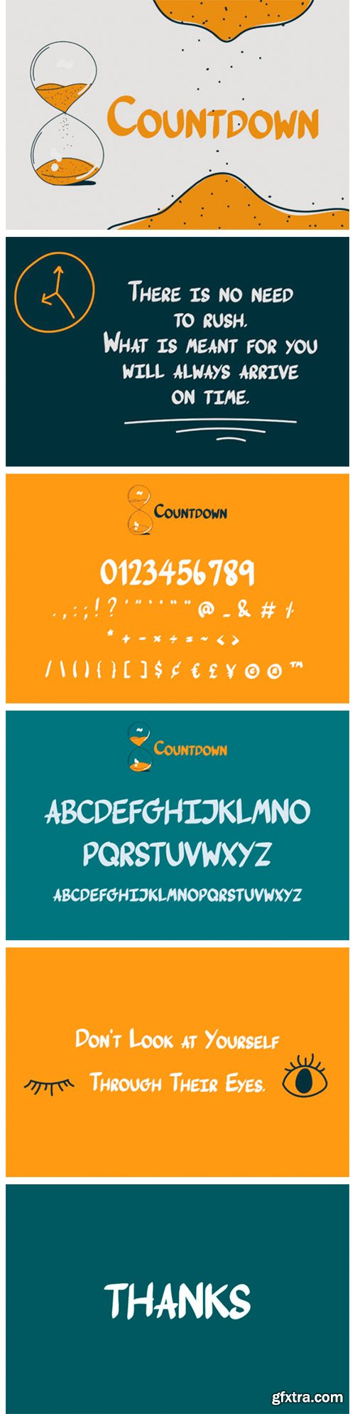 Countdown Font