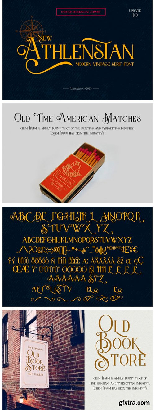 New Athlenstan Font