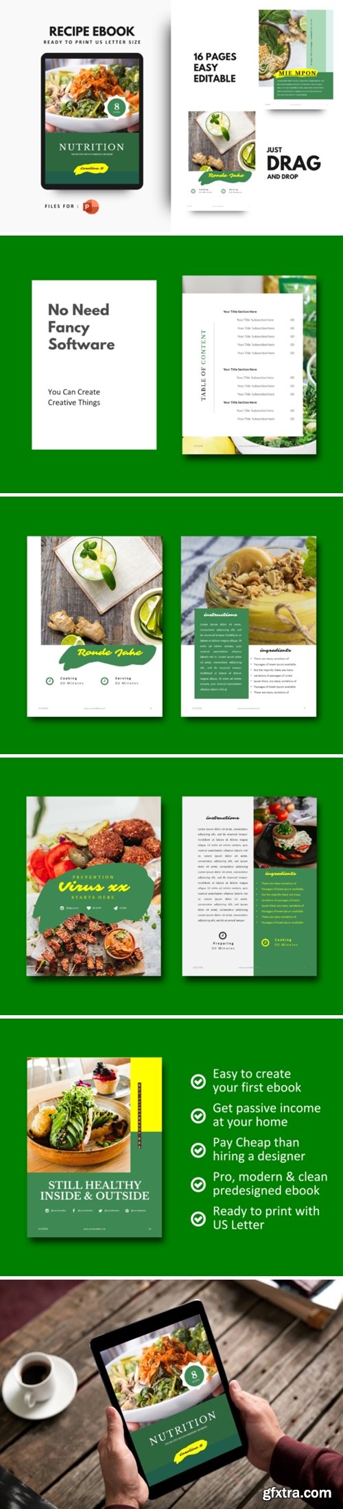 Recipe EBook Template 3863739