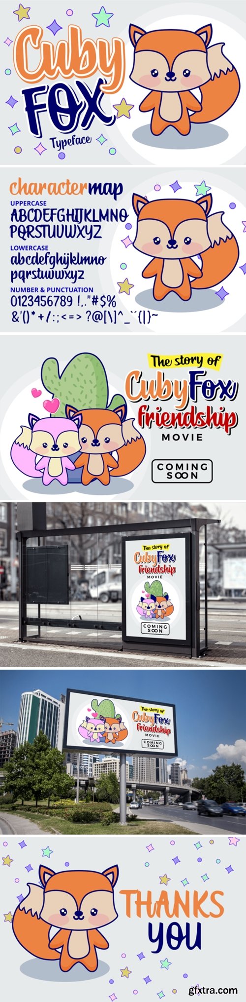 Cuby Fox Font