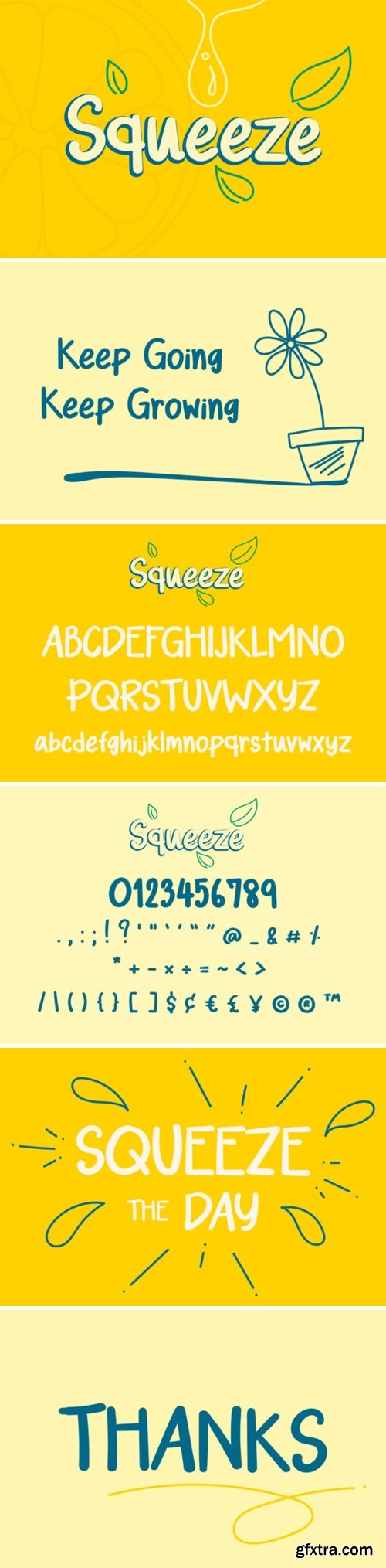 Squeeze Font