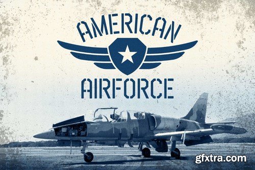 Airborne 86 - Military Font