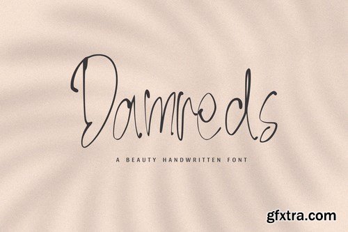 Damreds - The Beauty Handwritten Font