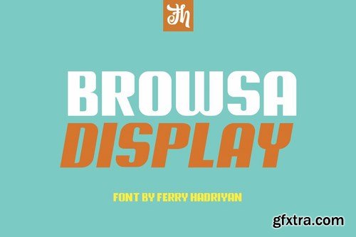 Browsa - Display Font