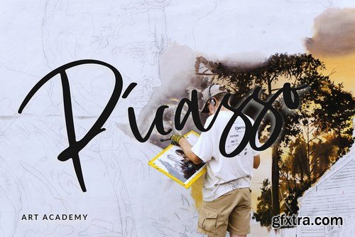 CM - Vistory Modern Script Font 4805400