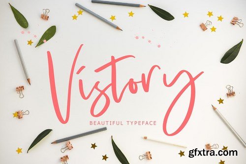 CM - Vistory Modern Script Font 4805400