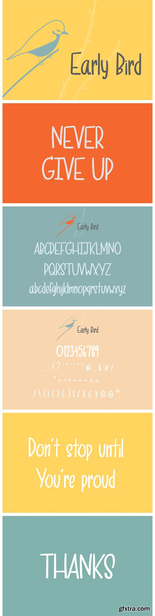 Early Bird Font