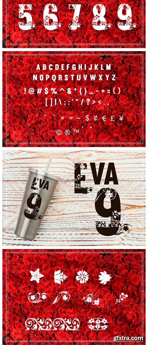 Eva and Adam Font