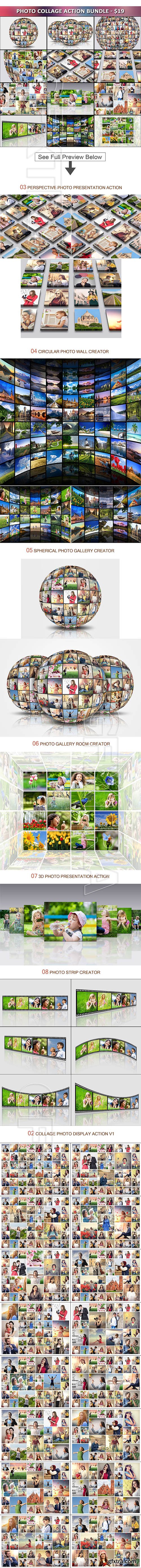 GraphicRiver - Photo Collage Action Bundle 26286132