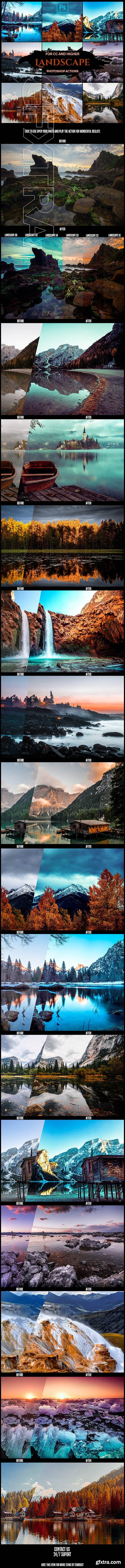 GraphicRiver - Landscape - Pro Photoshop Actions 26070745