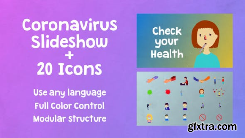 Videohive Coronavirus Slideshow | After Effects 26382144