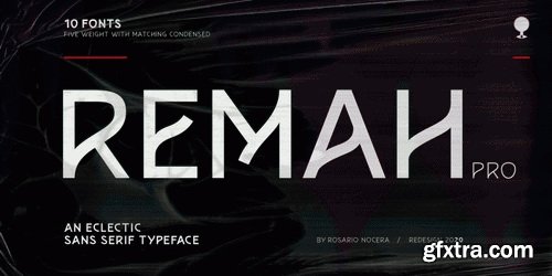 Remah pro Font Family