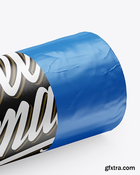 Glossy Trash Bags 120L Mockup 58657