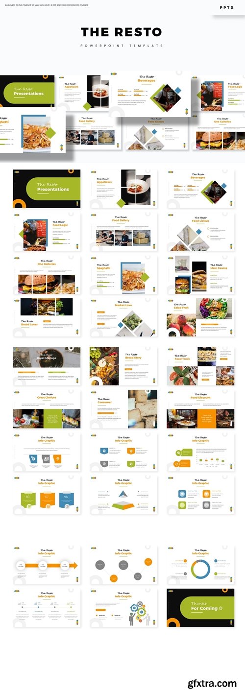 The Resto - Powerpoint Template