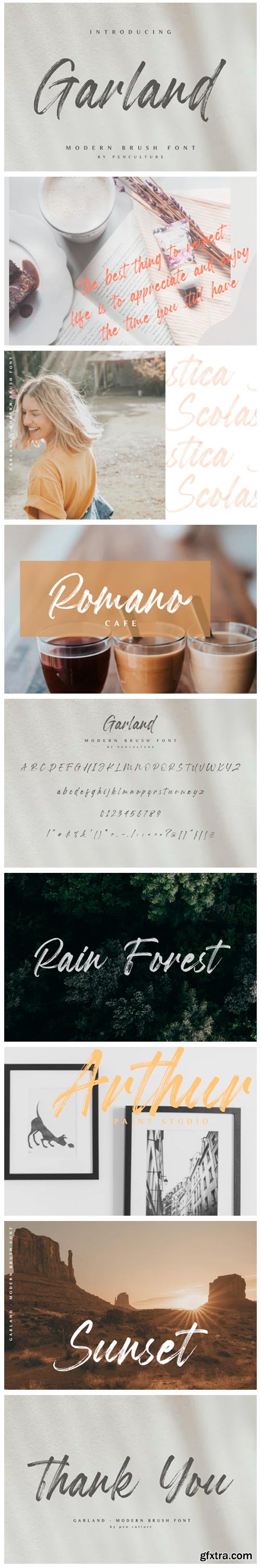 Garland Font