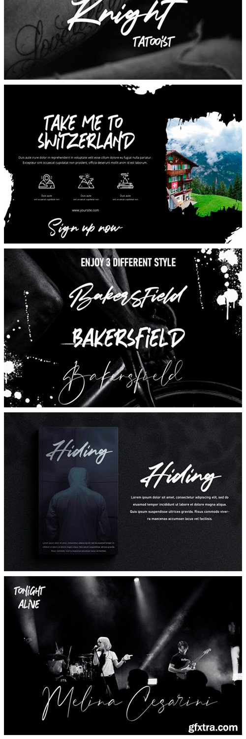 Bakersfield Font