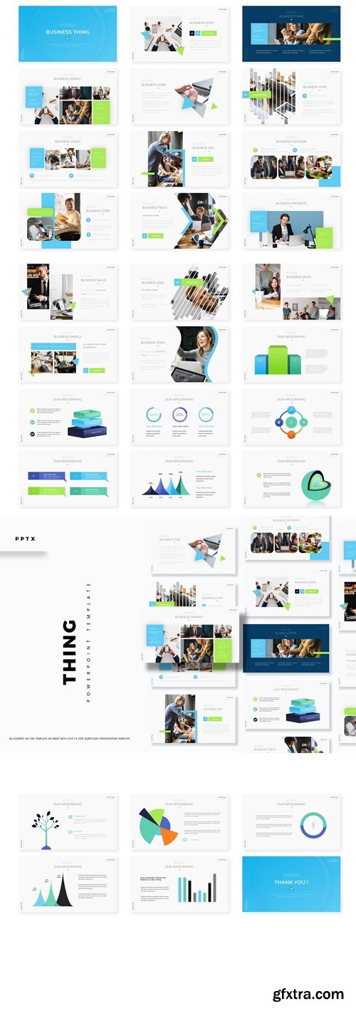 thing Powerpoint, Keynote and Google Slides Templates