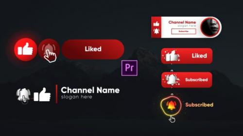 Videohive - Youtube Subscribes Pack-Premiere Pro