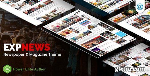 ThemeForest - ExpNews v1.0.5 - Newspaper and Magazine WordPress Theme - 18226171