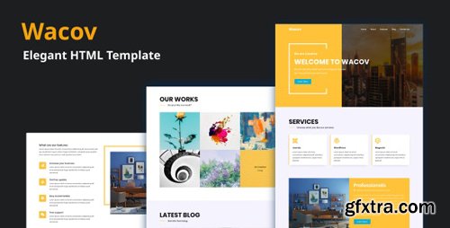 ThemeForest - Wacov v1.0 - Elegant HTML Template - 26385584