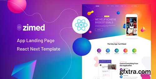 ThemeForest - Zimed v1.0 - React Next App Landing Page Template (Update: 8 April 20) - 26207587