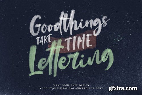 CM - Lovattos SVG & Regular Font 3187842