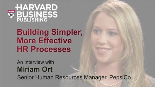 Oreilly - Building Simpler, More Effective HR Processes - 32562HBRHV1131