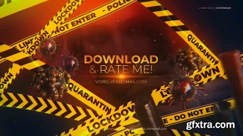 Videohive Lockdown Quarantine Cinematic Title 26391496