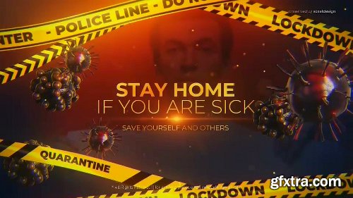 Videohive Lockdown Quarantine Cinematic Title 26391496