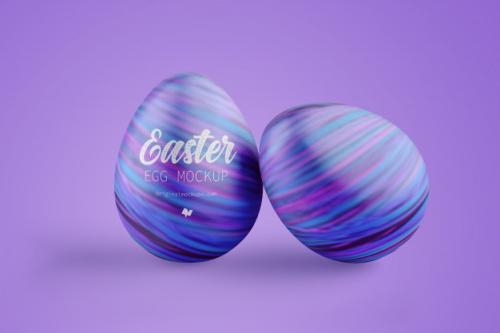 Easter Egg Mockup Premium PSD