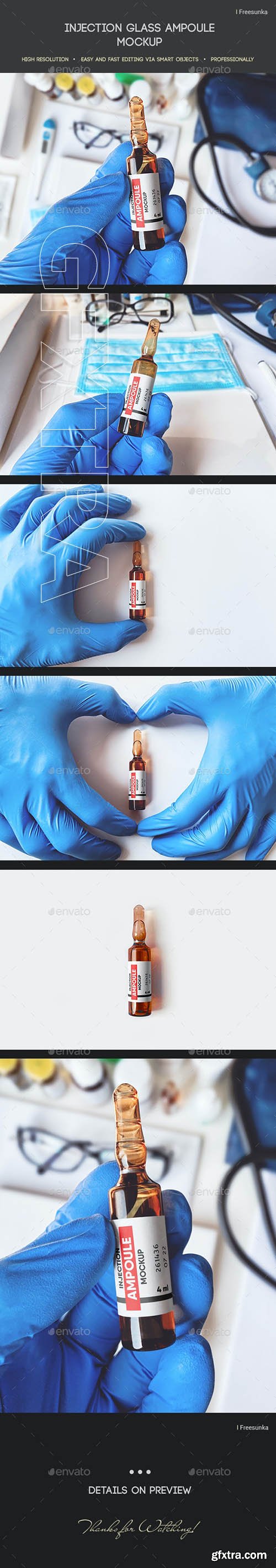 Graphicriver - Injection Glass Ampoule Mockup 26238829