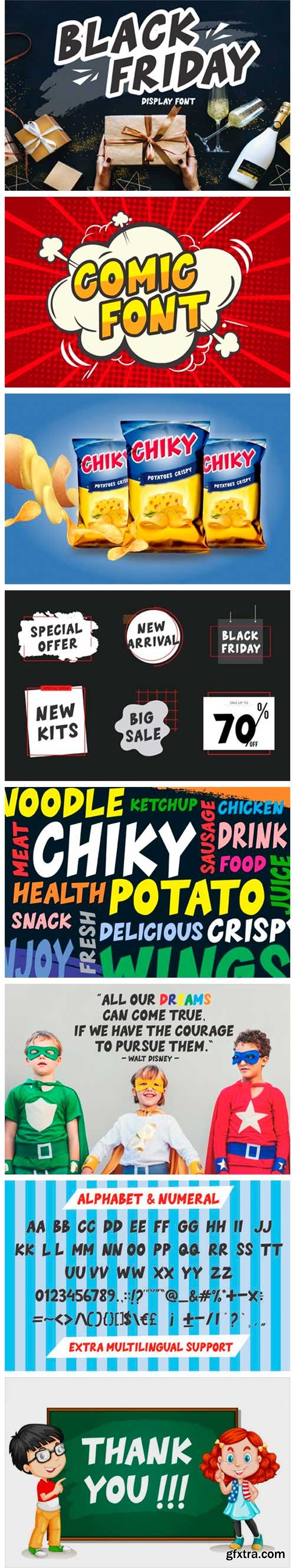 Black Friday Font