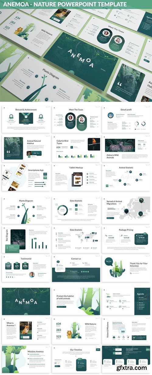 Anemoa - Nature Powerpoint Template