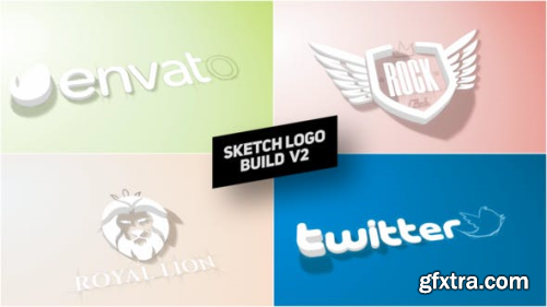 Videohive Sketch Logo Build v2 26403283