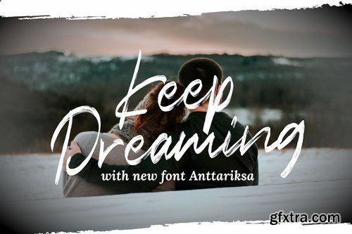 CM - Anttariksa - Brush Script Font 4822198