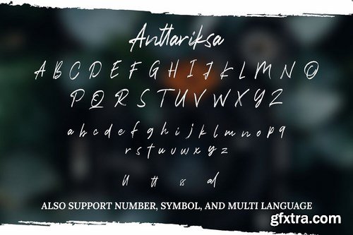 CM - Anttariksa - Brush Script Font 4822198