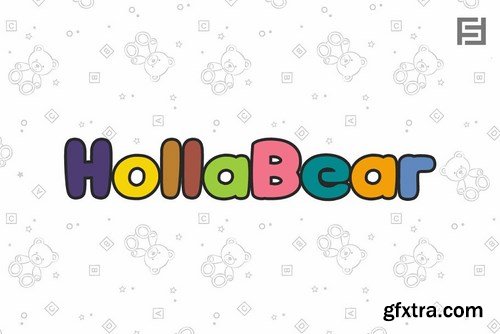 CM - HollaBear - Cute &amp; Playful Kids Font 4818017