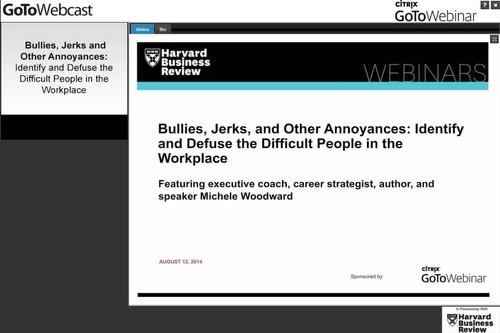 Oreilly - Bullies, Jerks and Other Annoyances: Identify and Defuse the Difficult People in the Workplace - 3782508692001