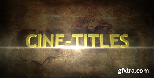 Videohive Cine-Titles 486047