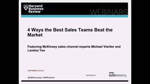 Oreilly - 4 Ways the Best Sales Teams Beat the Market - 3838427107001