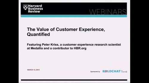 Oreilly - The Value of Customer Experience, Quantified - 4119962950001