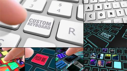 Videohive - Custom Keyboard - 9917187